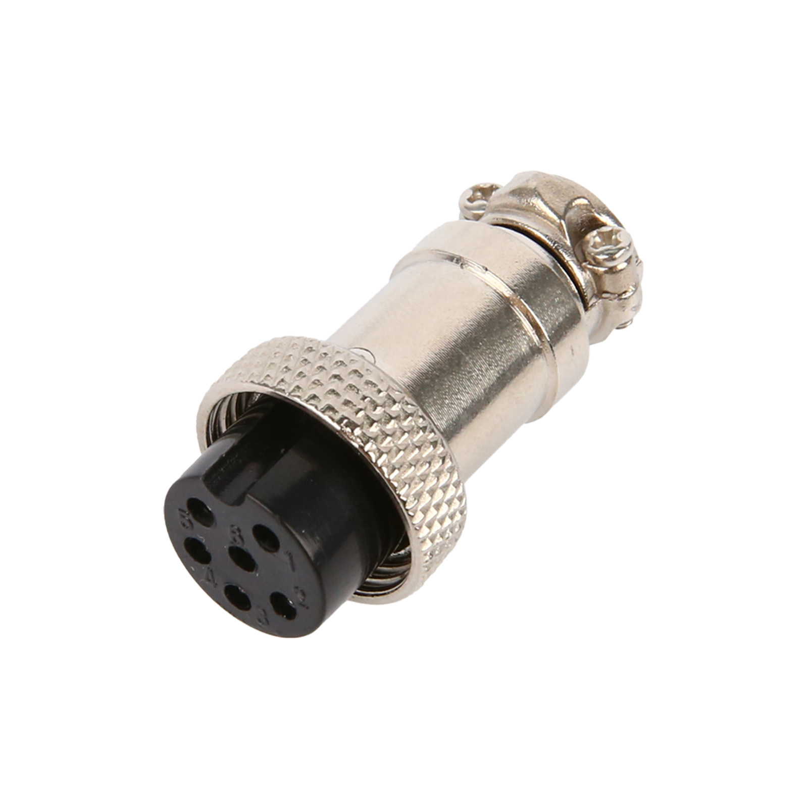 Авиационный разъём GX16 6-контактный, мама